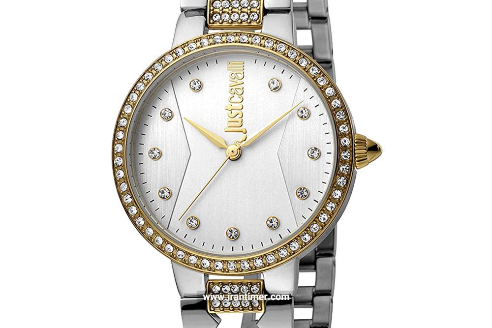 بررسی ظاهری ساعت مچی زنانه جاست کاوالی مدل JC1L031M0105